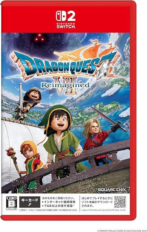 Switch2】【新品 未使用】ドラゴンクエストVII Reimagined -Switch2