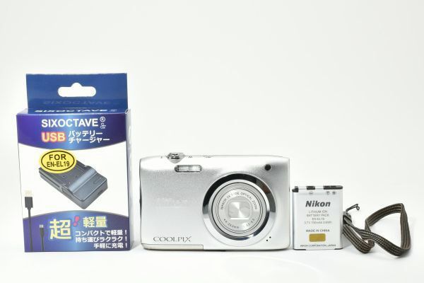 極美品｜Nikon COOLPIX A100 デジタルカメラ 光学5倍 2005万画素