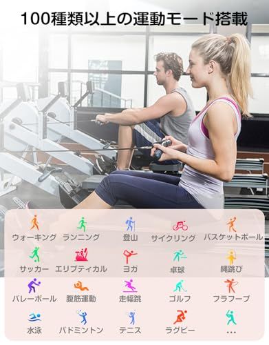  RUIMEN スマートウォッチ iPhone アンドロイド対応 通話機能付き Smart Watch 歩数計 腕時計 着信＆メッセージ通知 懐中電灯 天気予報 音楽制御 100 種類運動モード 文字盤 IP 68防水 長持ちバッテリー ストップ 2 f 7873 ab その他 キッチン 食器