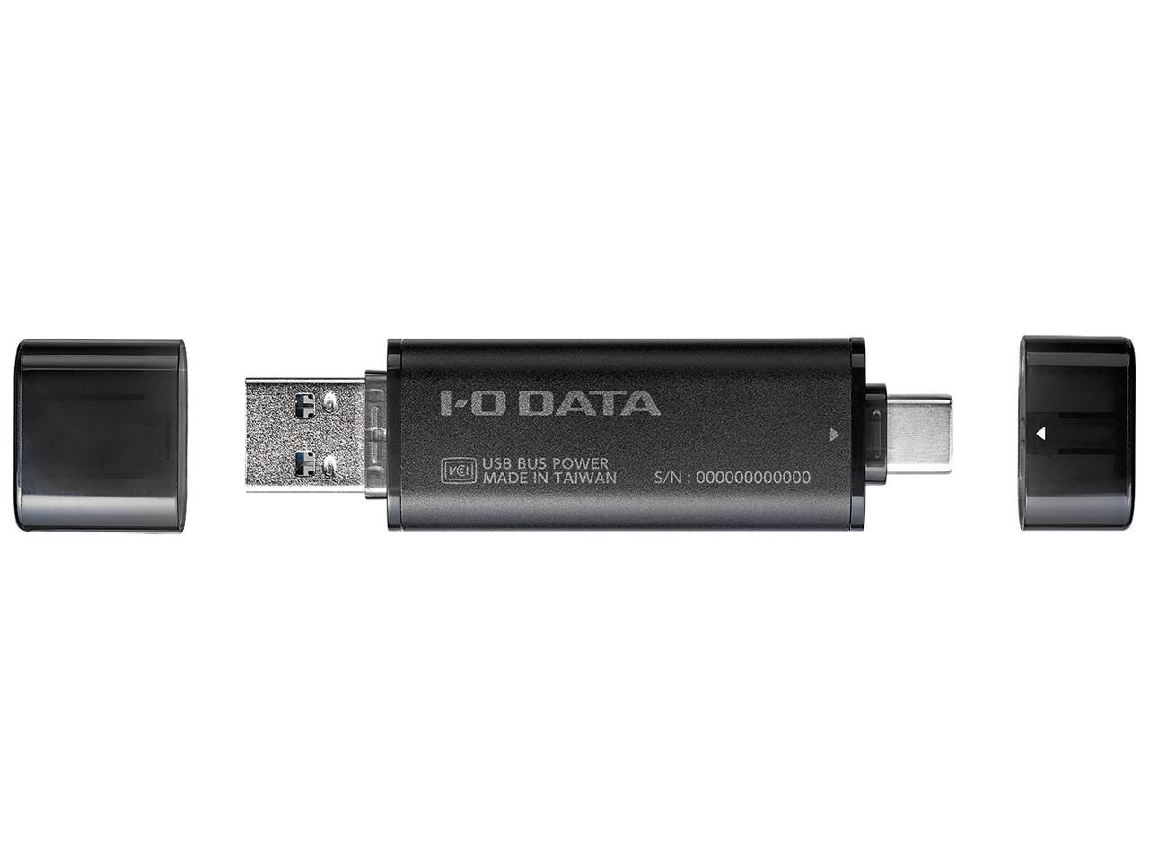 IODATA アイオーデータ USB-A＆CスティックSSD 2 TB SSPQ-USC
