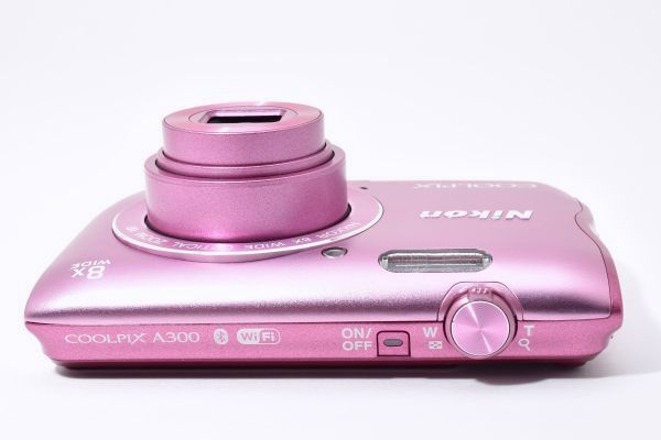 極美品　Nikon COOLPIX A300 コンパクトデジタルカメラ ピンク Amazon | Nikon デジタルカメラ COOLPIX A300 光学8倍ズーム 2005万