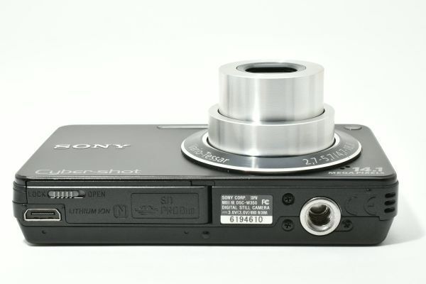極美品｜SONY Cyber-shot DSC-W350 デジタルカメラ サイバーショット