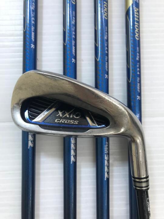 ダンロップ XXIO CROSS MH1000 Rフレックス アイアンセット 中古【最短