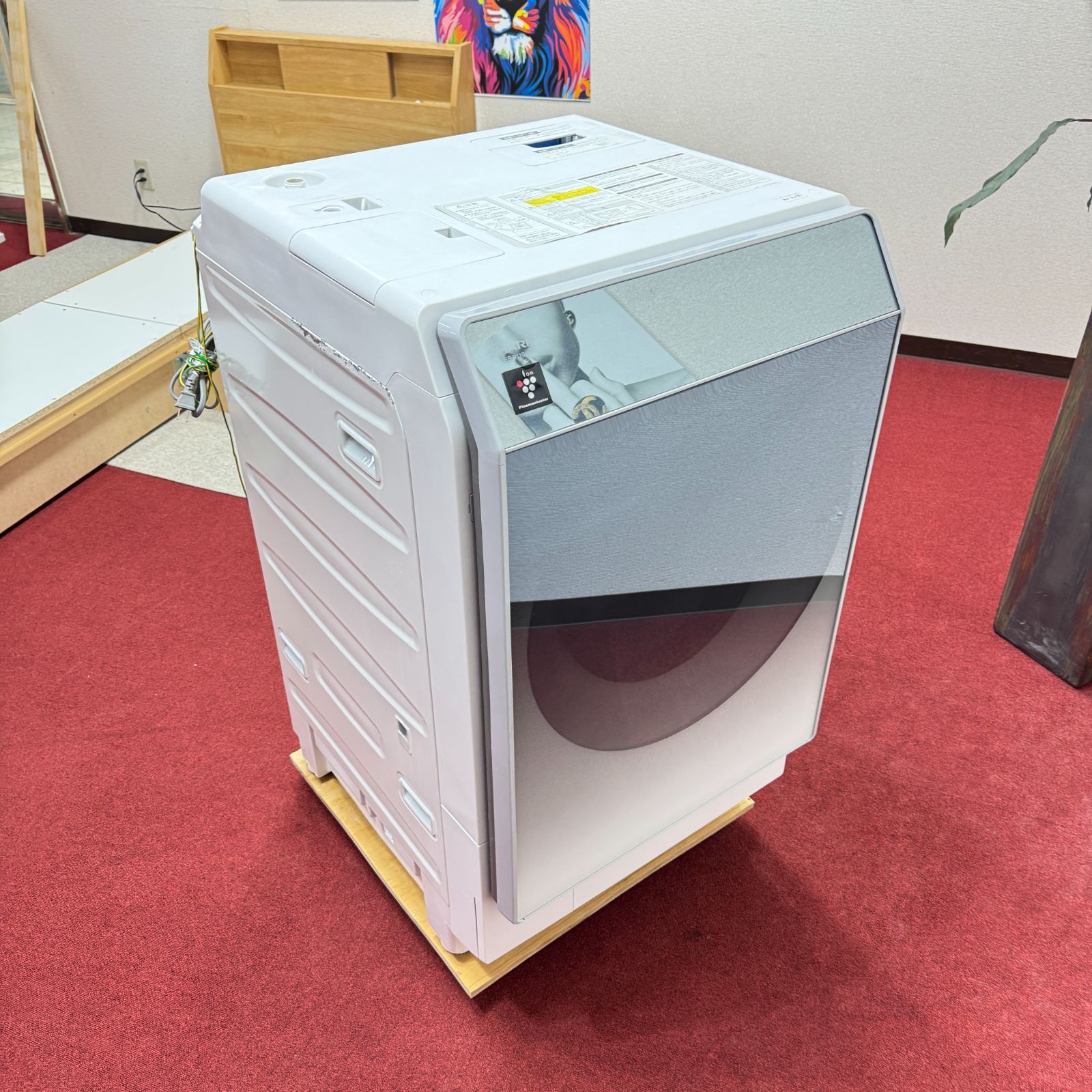 東京23区送料無料 超美品シャープドラム洗濯乾燥機型 2018年製11/6