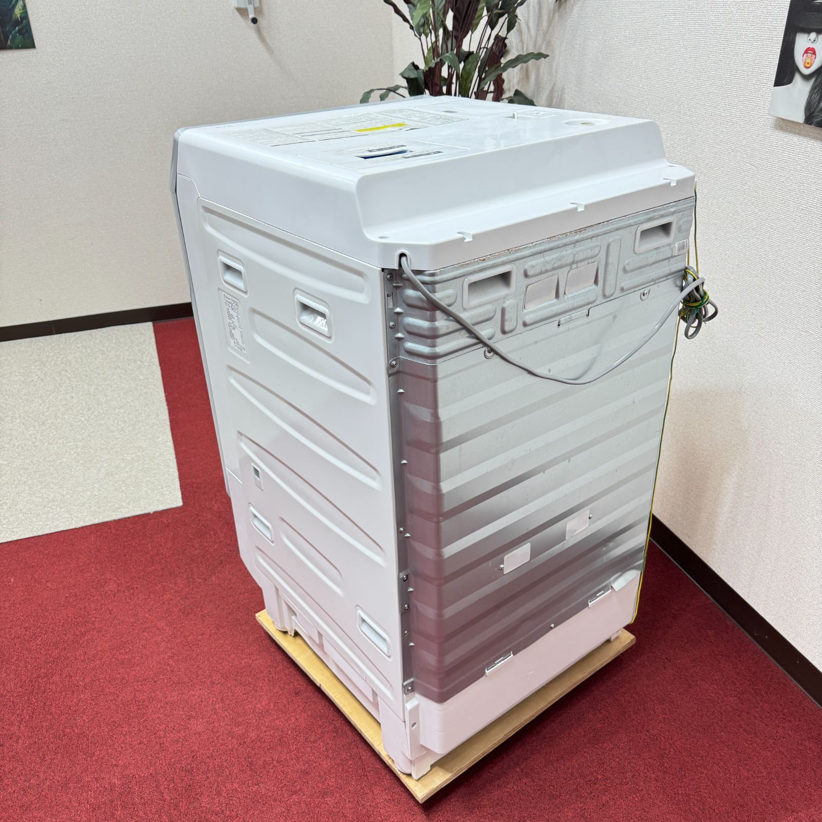 東京23区送料無料 超美品シャープドラム洗濯乾燥機型 2018年製11/6