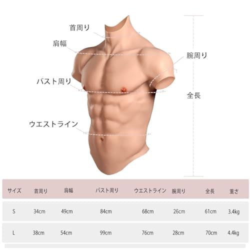 シリコン筋肉スーツ