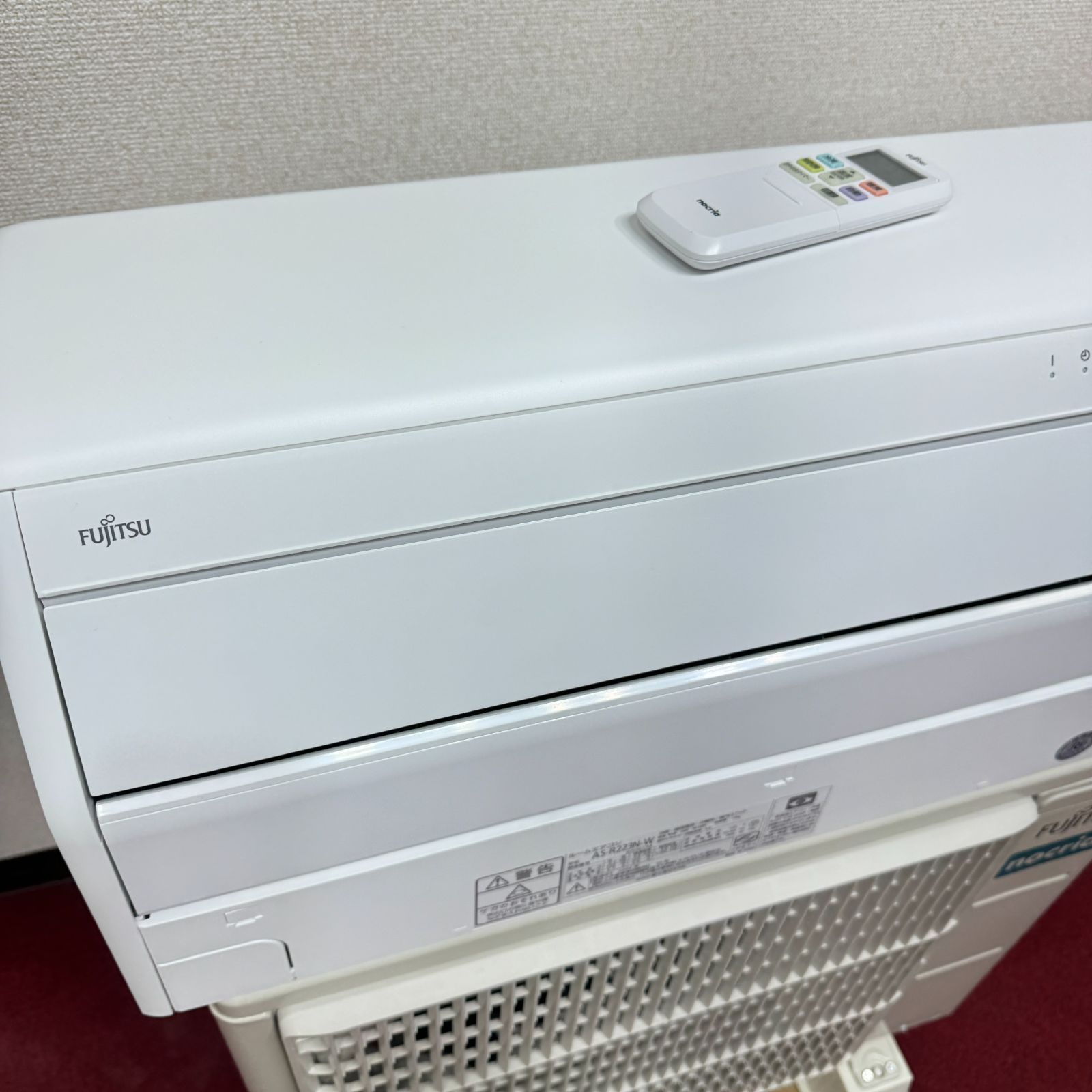 東京23区送料無料 超美品富士通エアコン 2024年製2.2㎾（6畳） 洗浄