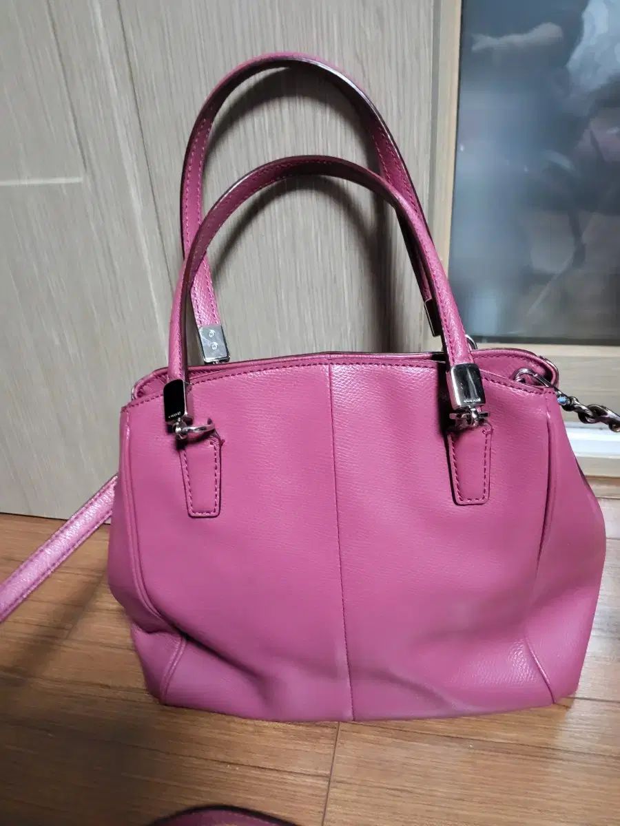 COACH ピンク トートバッグ ショルダーバッグ レディース バッグ