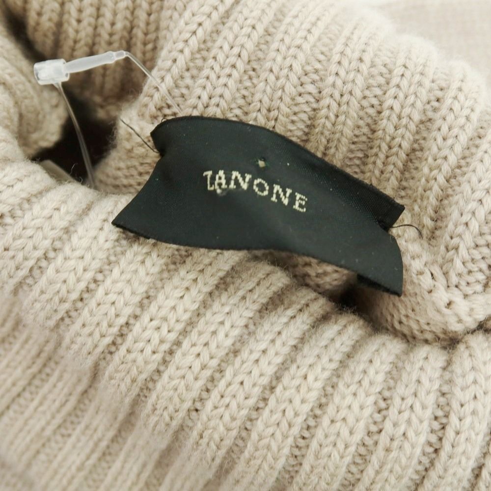 中古】ザノーネ ZANONE ミドルゲージウール タートルネックニット