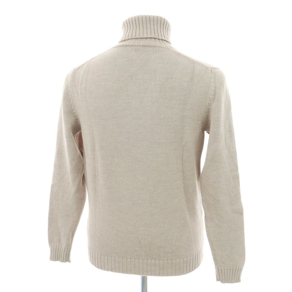 中古】ザノーネ ZANONE ミドルゲージウール タートルネックニット