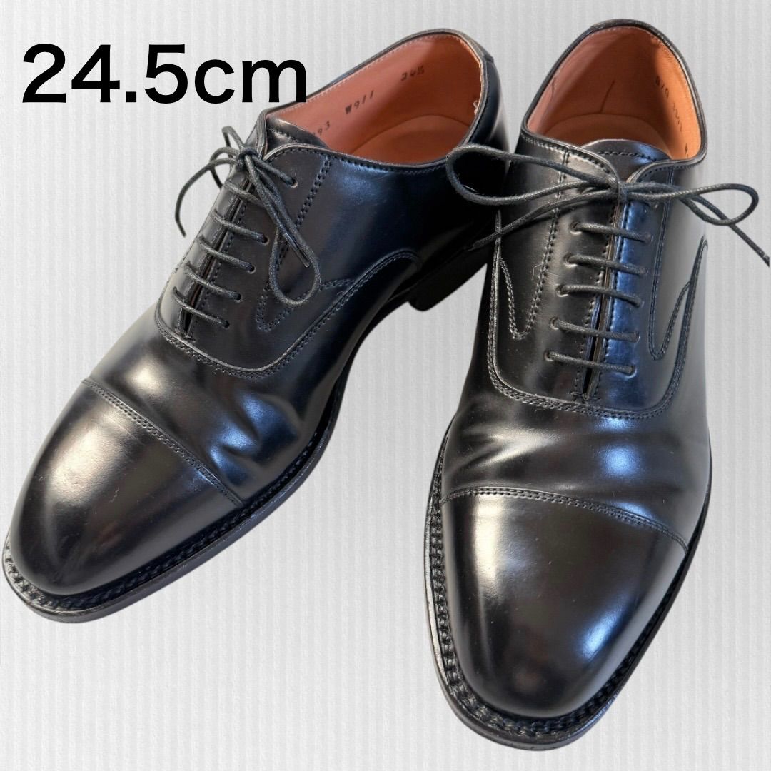 リーガル】24.5cm シェルコードバン レザーインソール ストレート