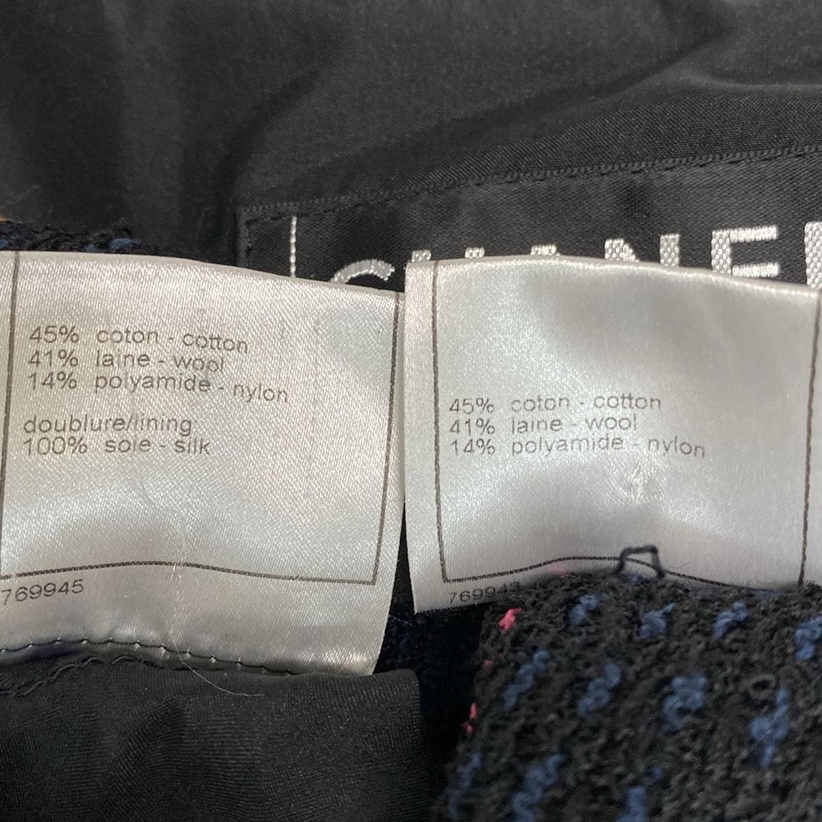 CHANEL(シャネル) スカートスーツ レディース美品 P29905/P29915 黒