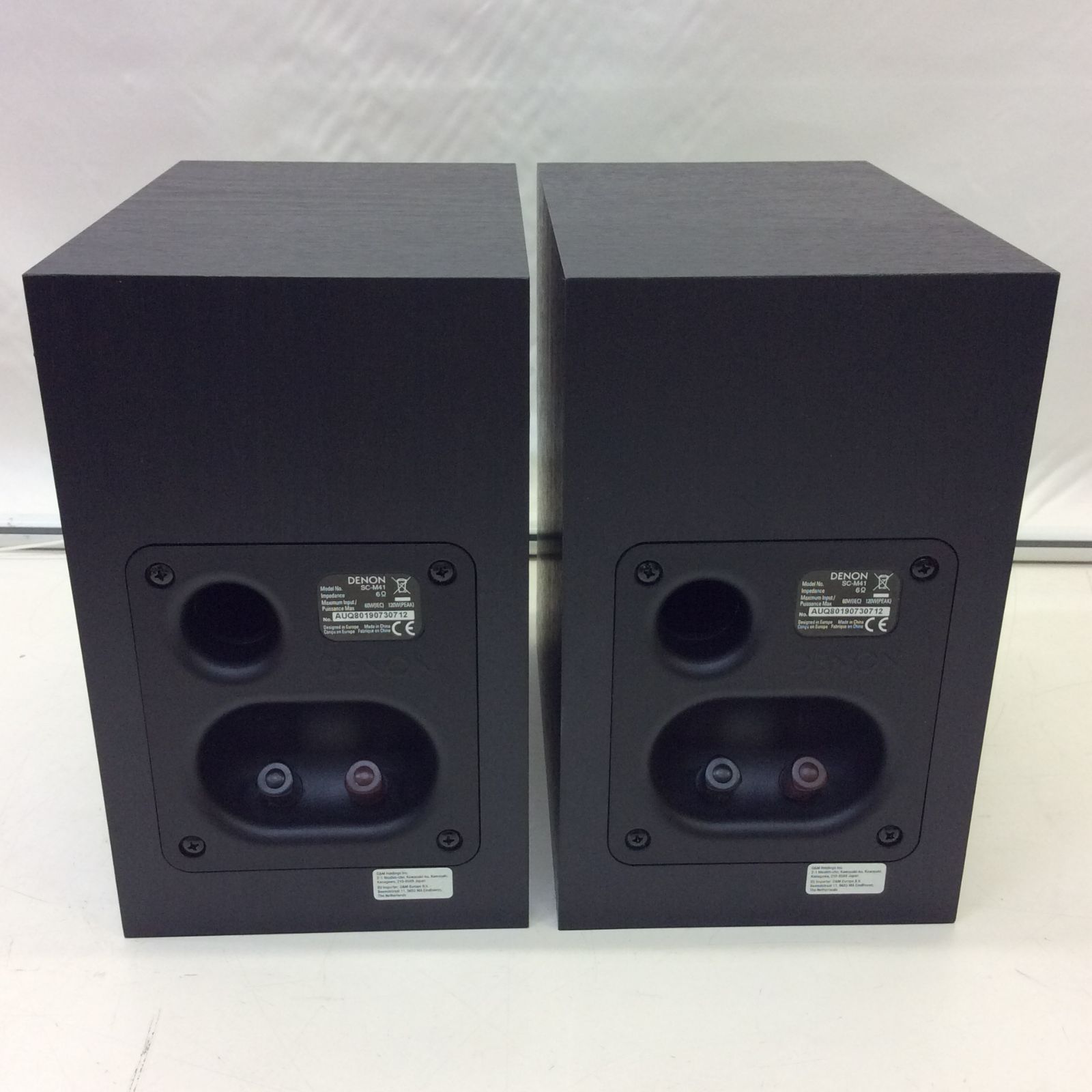 状態良好品】DENON CDレシーバー RCD-M41 スピーカーシステム SC-M41