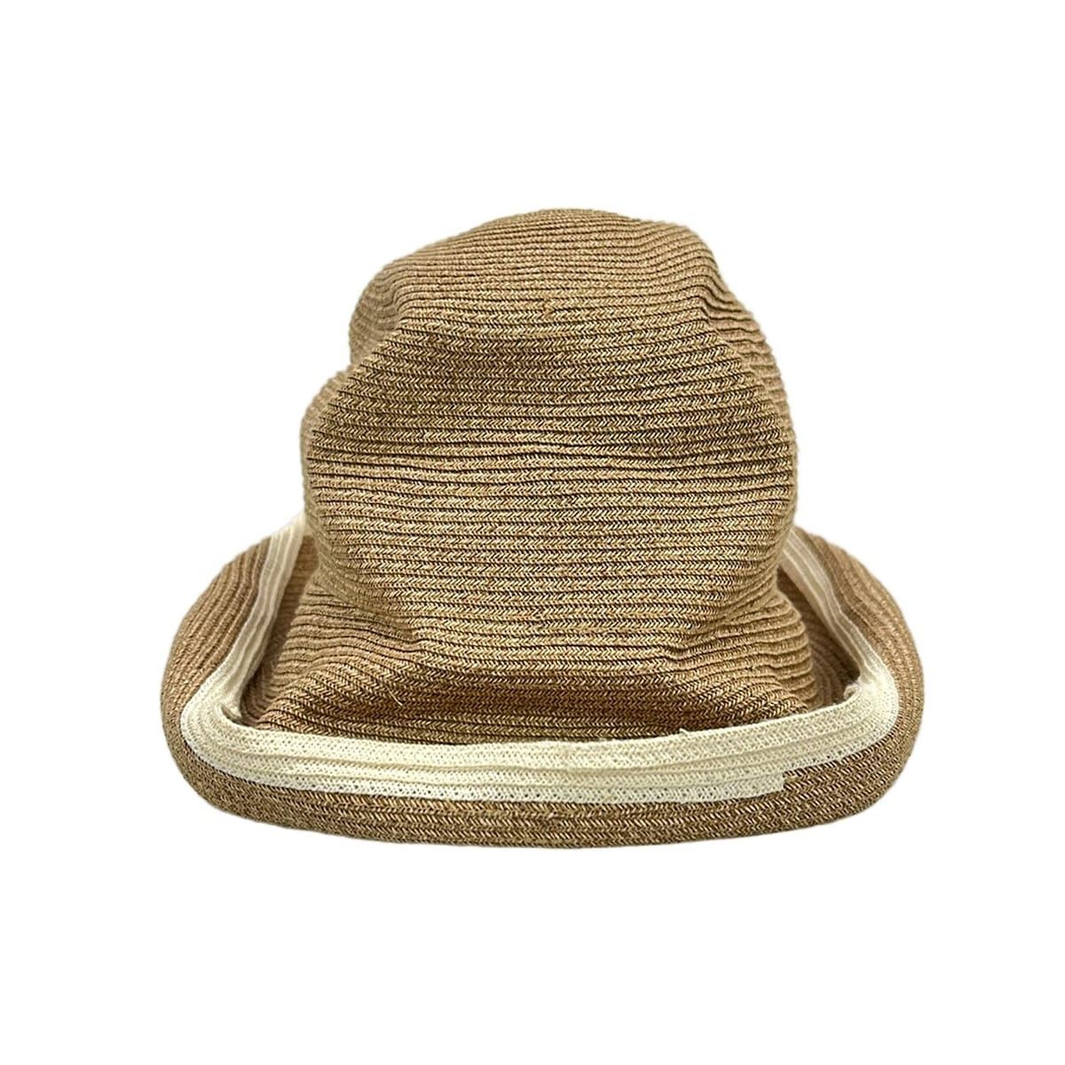 mature ha.(マチュアーハ) ハット BOXED HAT ライトブラウン