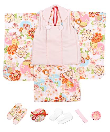  KYOETSU キョウエツ アウトレット品 七五三 3歳 女の子 ガールズ 着物 セット 被布 無地被布 小物 フルセット 753 po b 533 a 628 その他 キッチン 食器