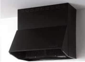 迅速に発送 クリナップ 深型レンジフード シロッコファン -E 間口60 cm 高さ60 ブラック 5 ea 28 c 6 b