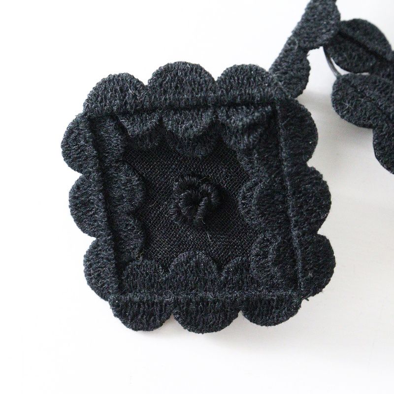 極美品 22SS ミナペルホネン mina perhonen petal fence コサージュ