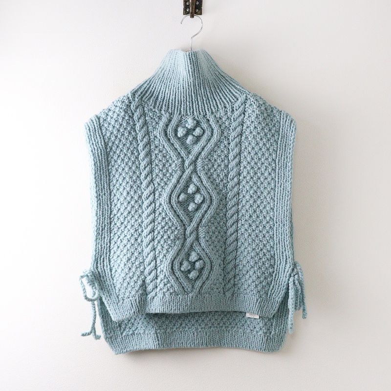 美品 2023AW ネストローブ nest Robe ペルーニットポップコーン