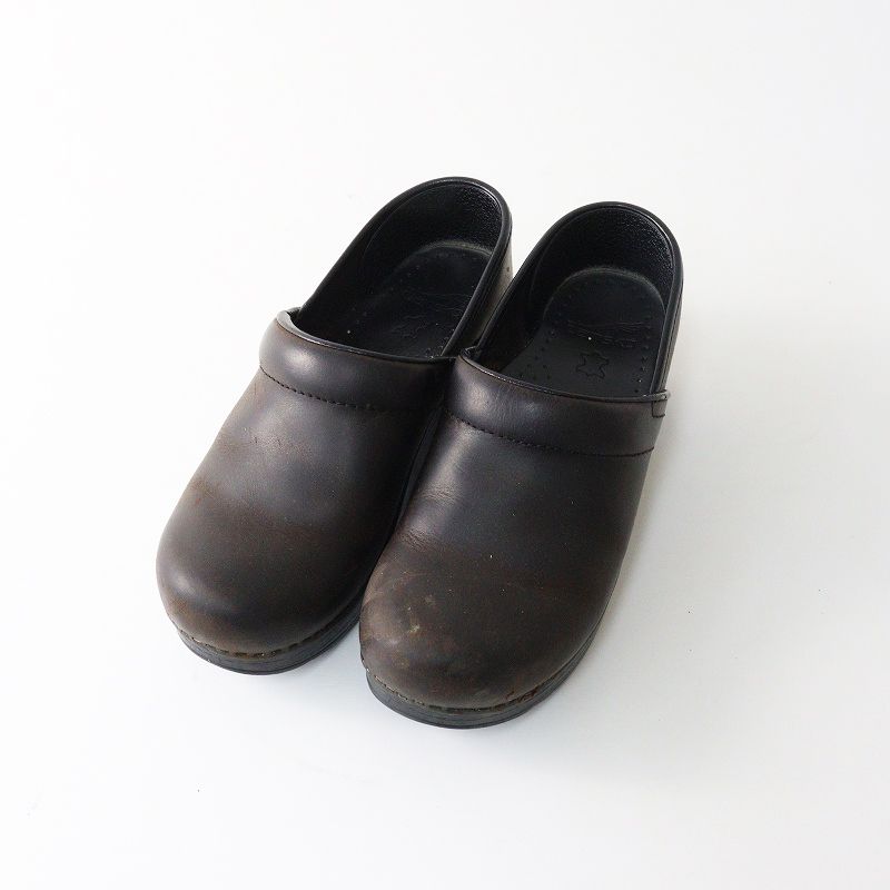 ダンスコ dansko Professional Oiled クロッグ シューズ 37