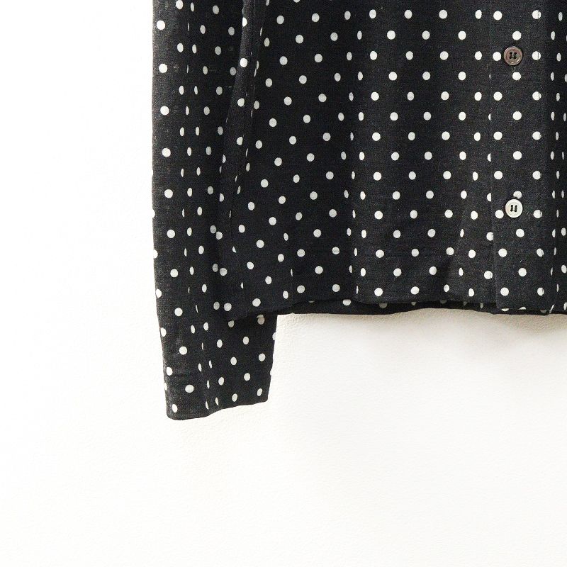 トリココムデギャルソン tricot COMME des GARCONS ドット ノーカラー