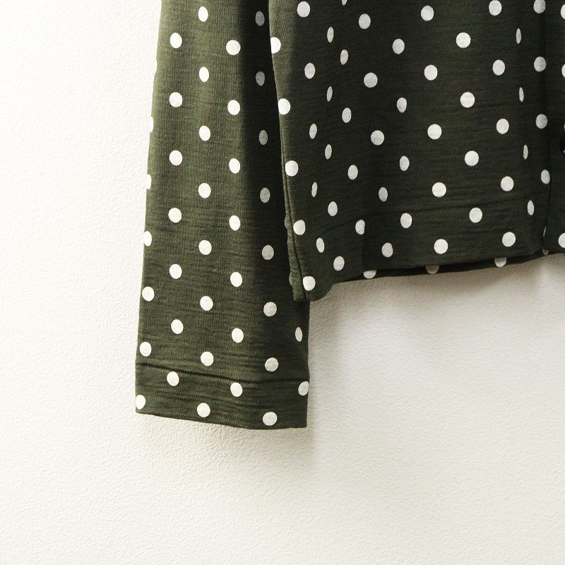 トリココムデギャルソン tricot COMME des GARCONS ドット ノーカラー