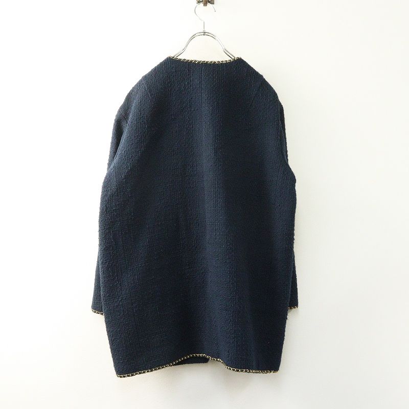 2022SS ドゥーズィエムクラス Deuxieme Classe chain ツイード