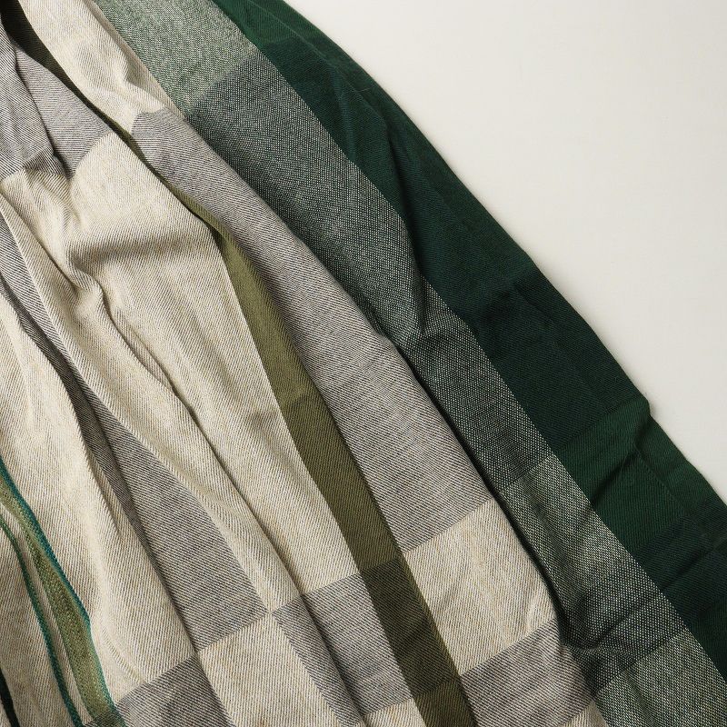 タマキニイメ 玉木新雌 tamaki niime スーパーワイドパンツ 1 グリーン