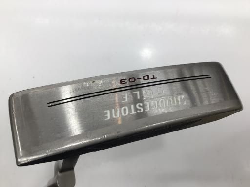 【】 ブリヂストン BRIDGESTONE TD-03 34インチ パター PT スチール (フレックスその他) メンズ 男性用 右利き 右用 Cランク ゴルフクラブ