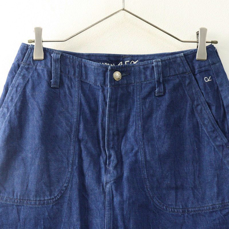 45R 45rpm フォーティファイブアール インディゴ染め デニムスカート 1