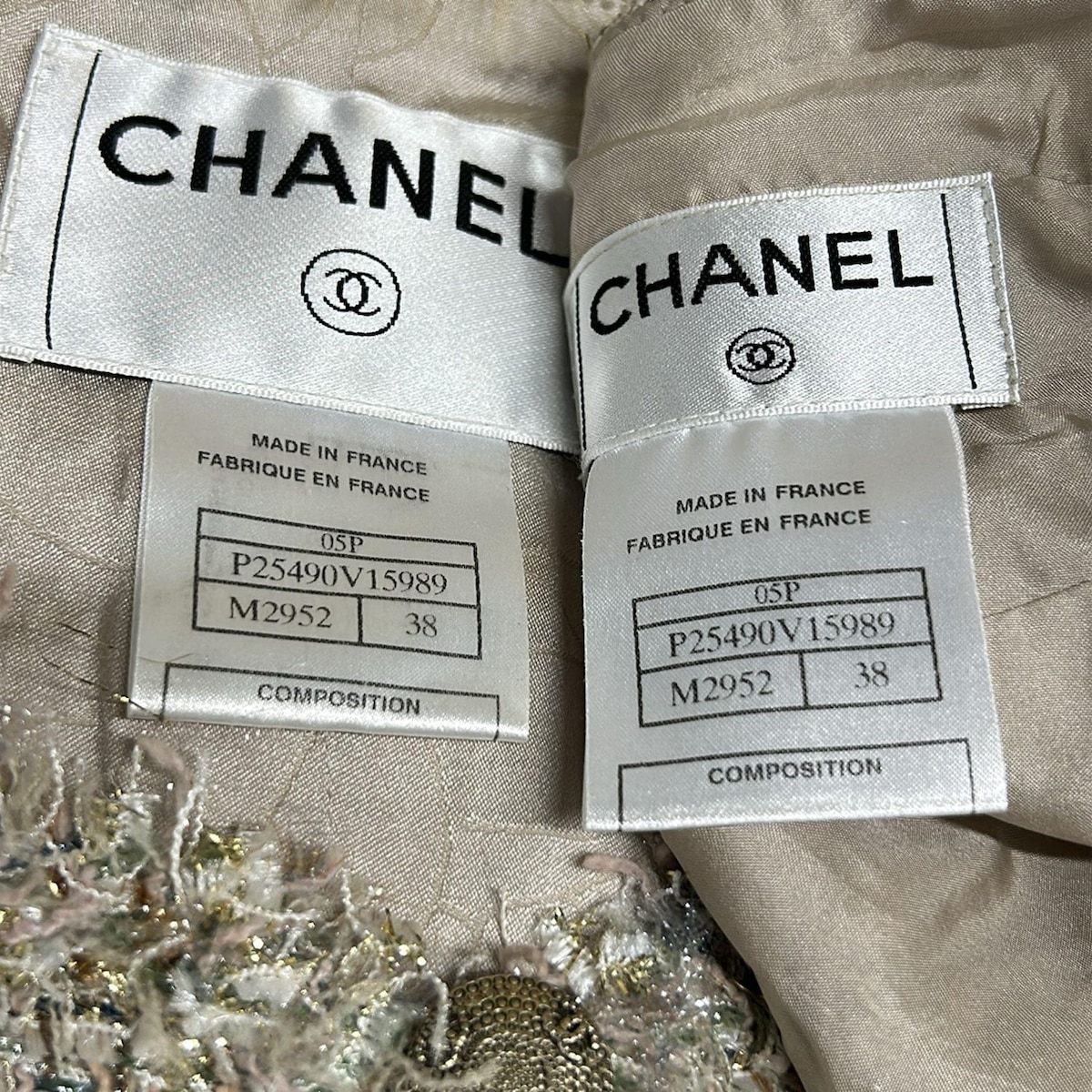 CHANEL(シャネル) スカートスーツ サイズ38 M レディース - P25490