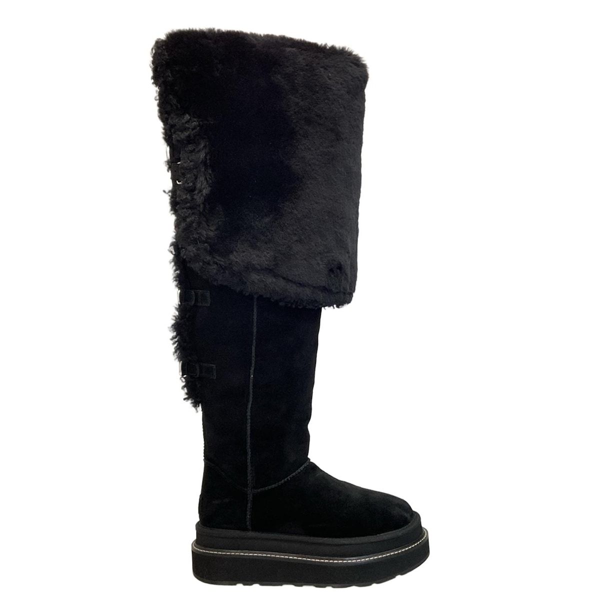 UGG(アグ) ロングブーツ 24 レディース アグ サカイ サイハイ ブーツ