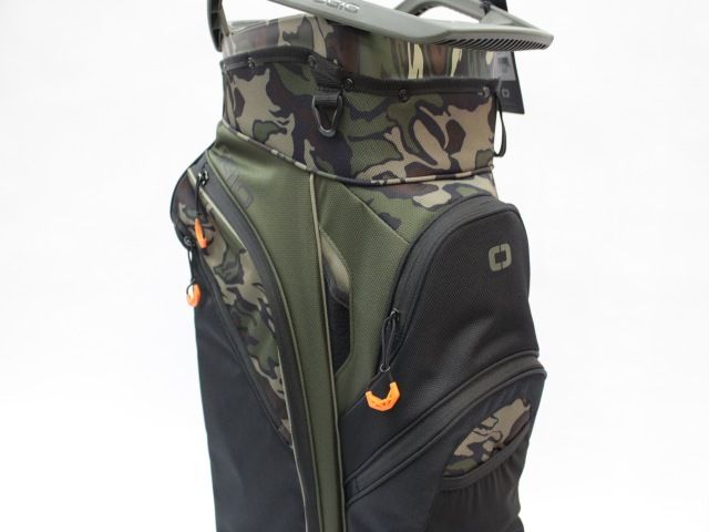 新品 OGIO オジオ 2026 WOODE カートバッグ Canopy 迷彩 15分割口