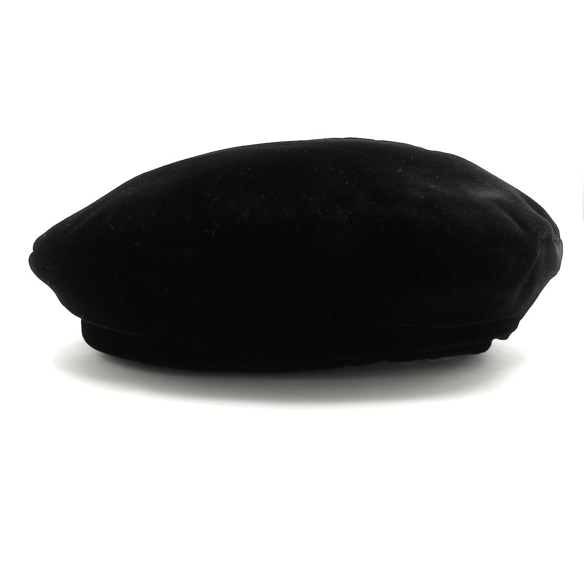 CHANEL シャネル ベレー帽 帽子 ハット Mサイズ ベルベット 黒 CHANEL