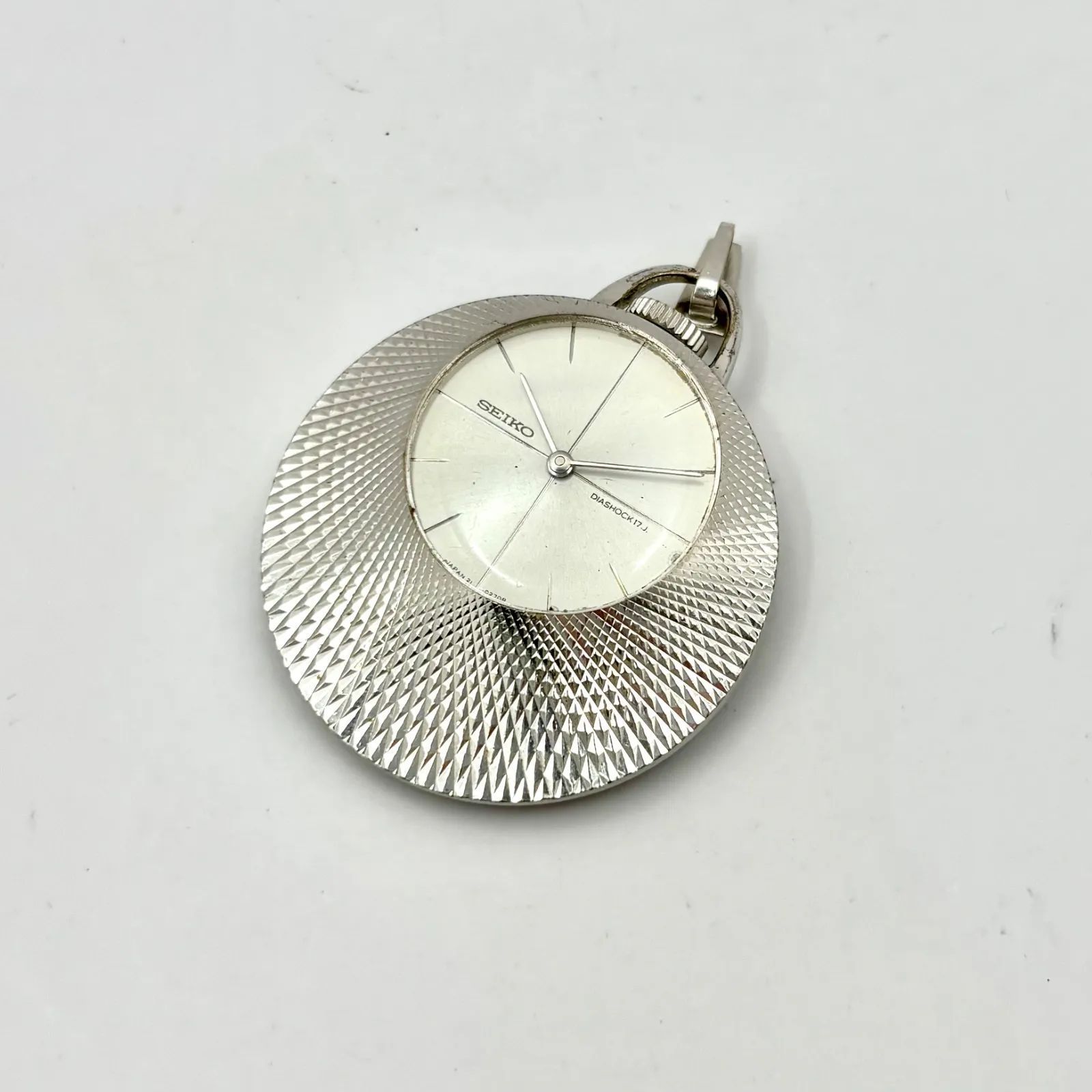 稼働】SEIKO セイコー IKENOBO 機械式 手巻き 懐中時計 ペンダント