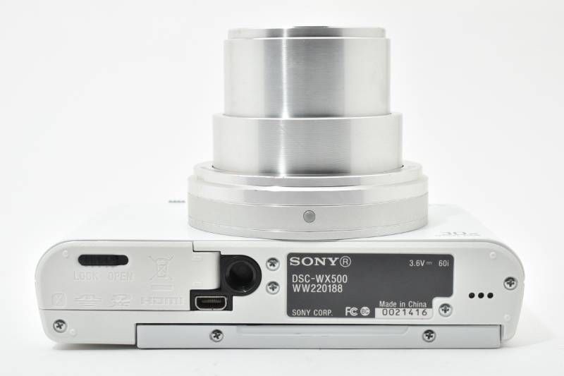 光学極上品】Sony ソニー DSC-WX500 白 ホワイト Cyber-shot