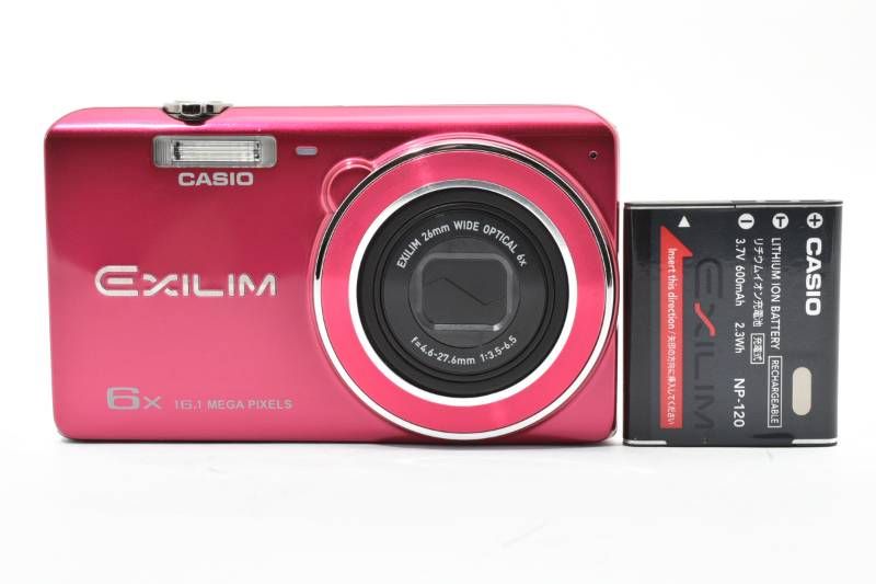 光学極上品】Casio カシオ EXILIM EX-ZS26 赤 レッド コンパクト