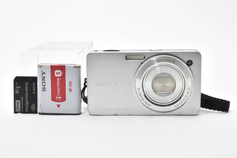実用光学美品】Sony ソニー DSC-WX1 シルバー メモリースティック