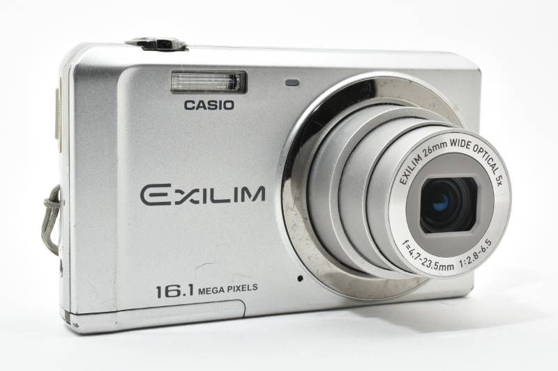実用品】Casio カシオ EXILIM EX-Z28 シルバー コンパクトデジタル