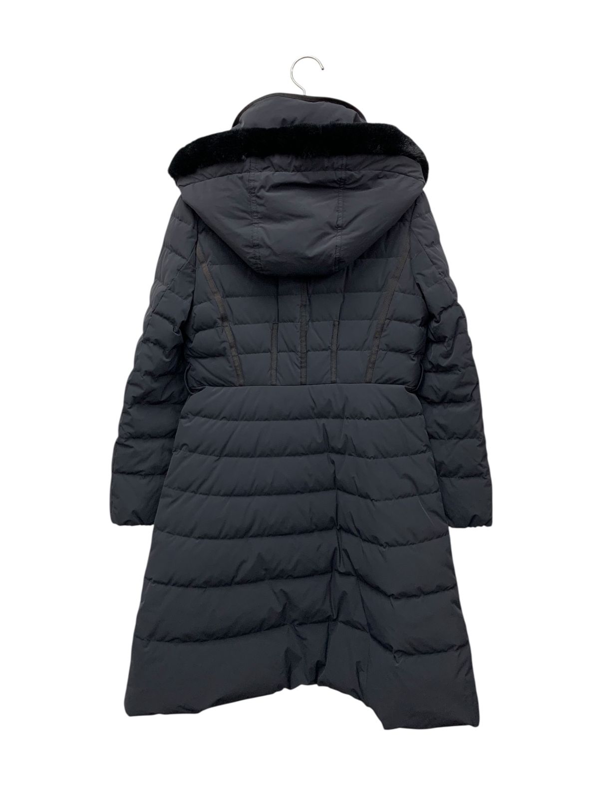 エムズグレイシー 819509 ダウンコート 38 ネイビー レッキスファー