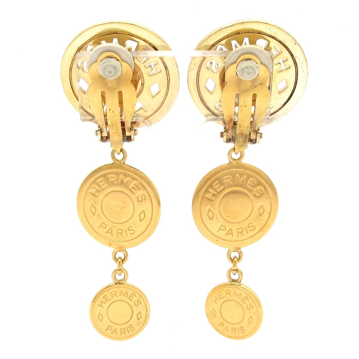 HERMES(エルメス) イヤリング セリエ ゴールド 3連 - メルカリ