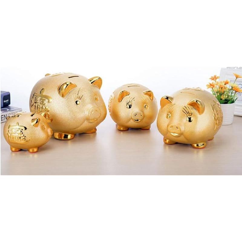 新品】 【神話広場】 ブタ 豚 貯金箱 ラッキー アイテム 正月 受験