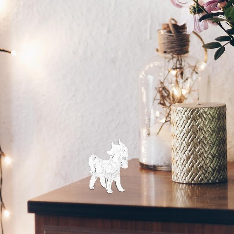 新品】 GANAZONO クリスタル 馬 置物 立ち馬 ガラス オブジェ 2026年