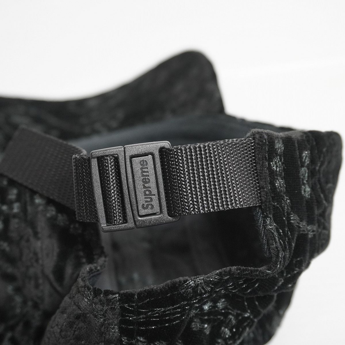 新品23AW Supreme シュプリーム Velvet Paisley Camp Cap ベルベット