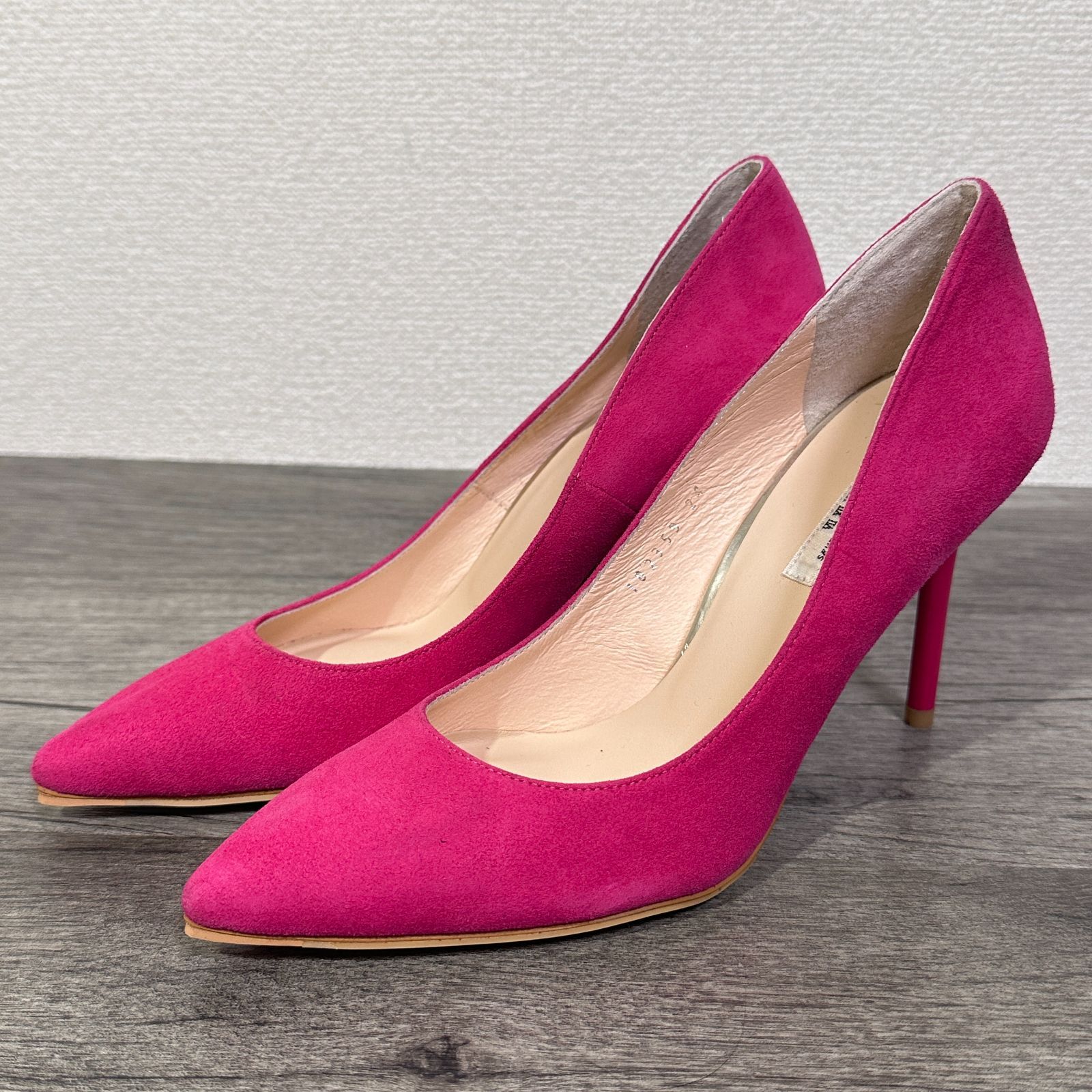 訳あり未使用 SEVEN TWELVE THIRTY 日本製 スティレットヒールポイン