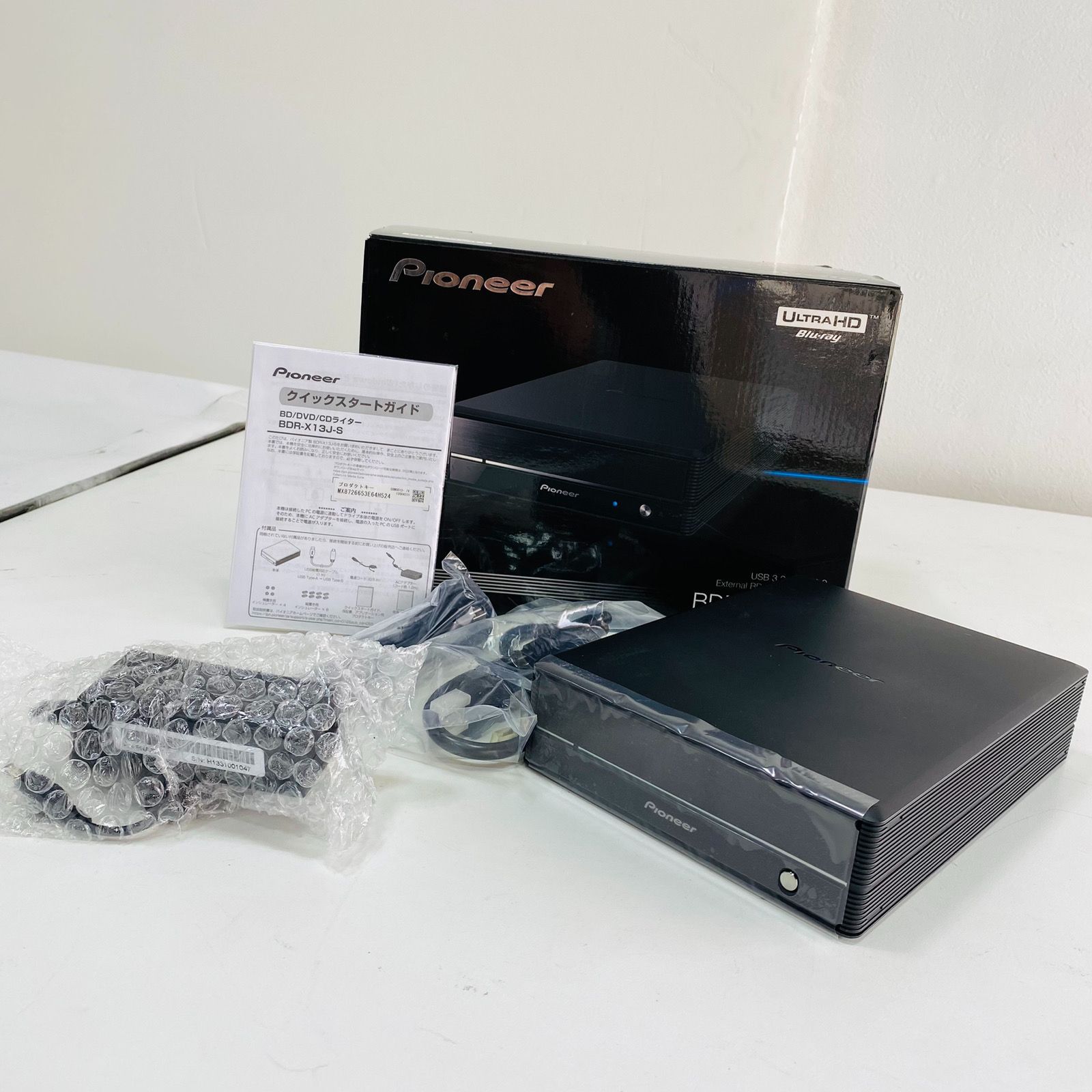 パイオニア Pioneer 外付けブルーレイドライブ BDR-X13J-S 高音質再生