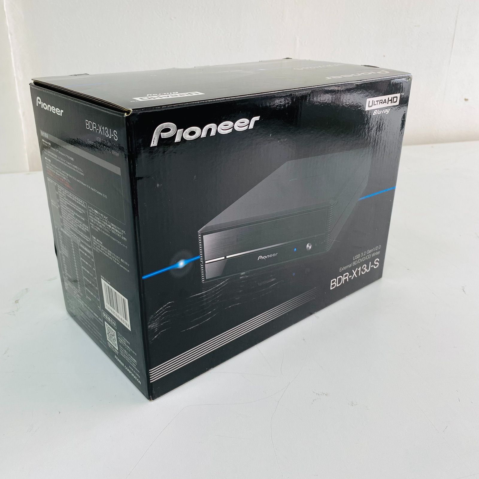 パイオニア Pioneer 外付けブルーレイドライブ BDR-X13J-S 高音質再生