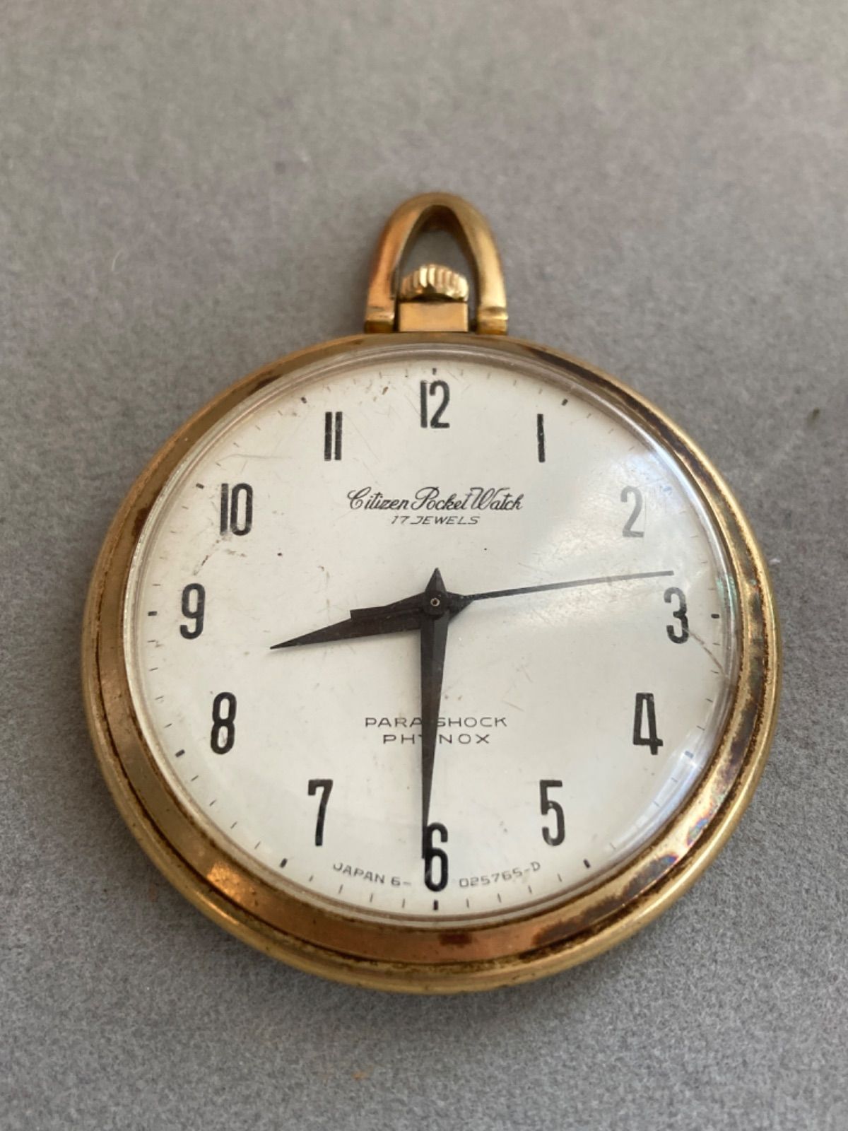 ジャンク】シチズン ヴィンテージ 懐中時計 & デラックス 手巻き 2点