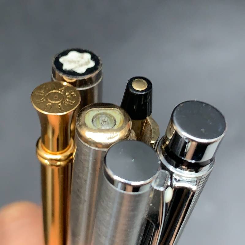 ボールペン/シャープペン6本まとめ パーカー ゼブラ クロス