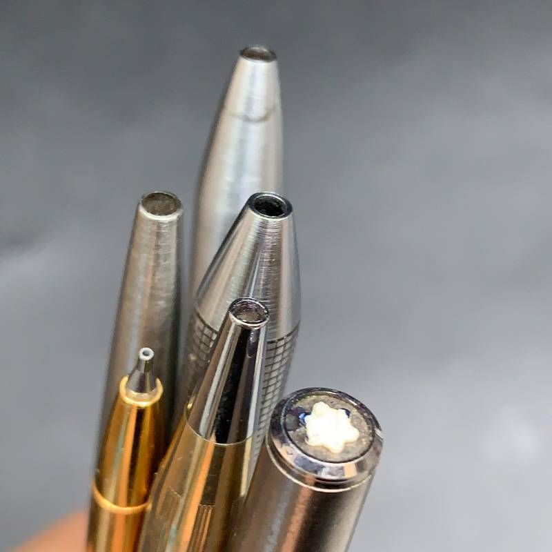 ボールペン/シャープペン6本まとめ パーカー ゼブラ クロス