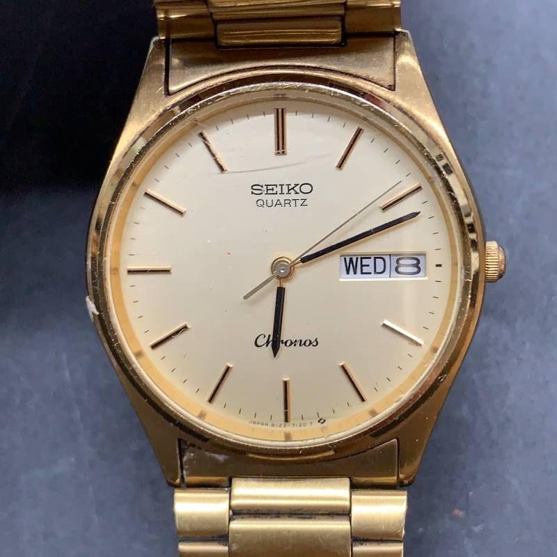 腕時計、アクセサリー 稼働品 SEIKO Chronos セイコークロノス メンズ 